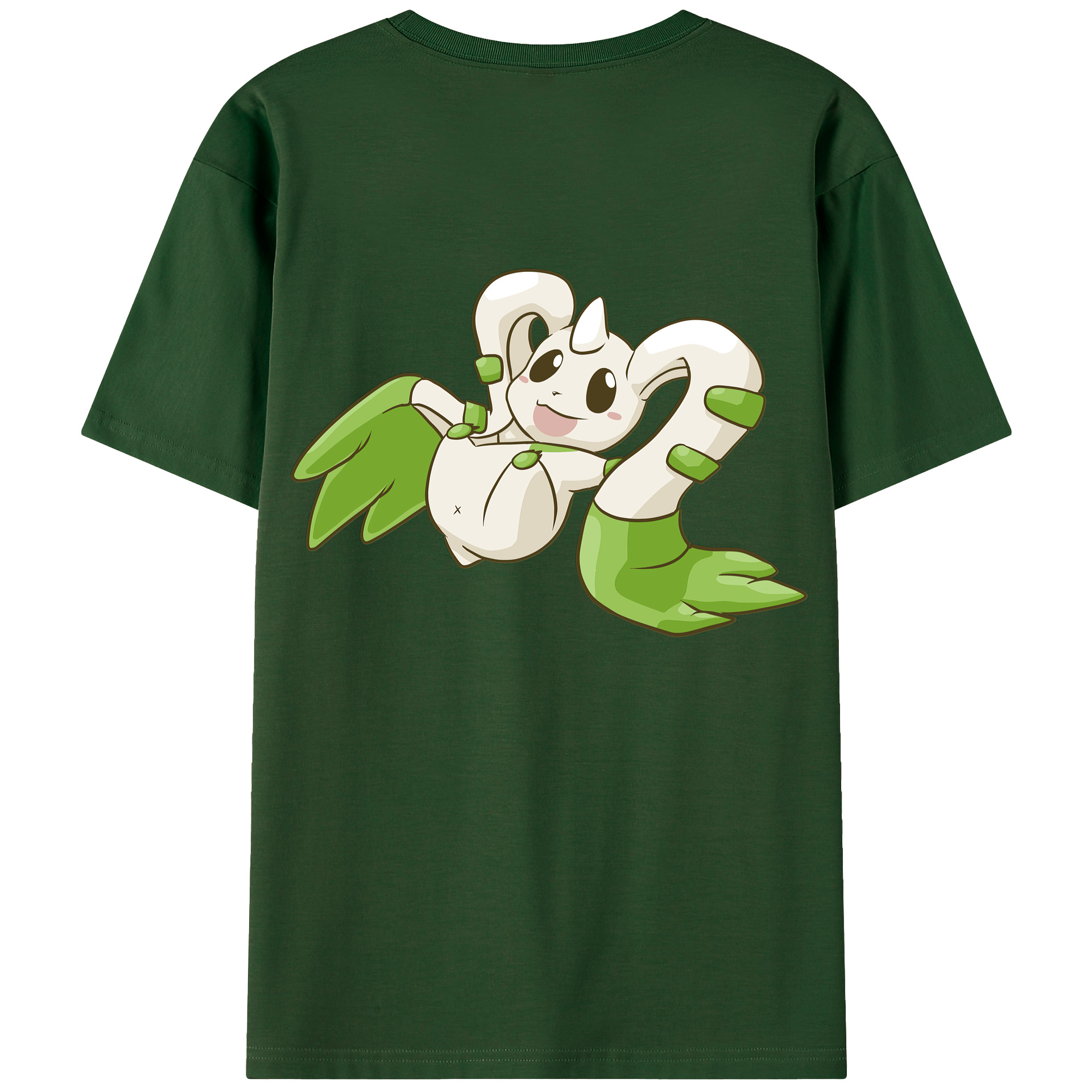 （画像用） Digimon デジタルモンスター/デジモン 綿100％半袖Tシャツ（背面プリント）